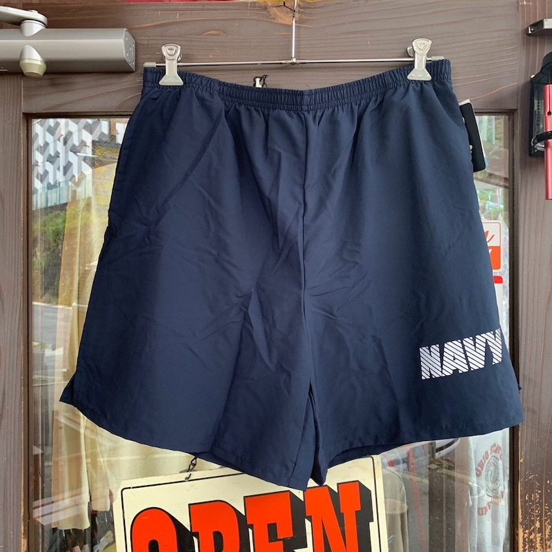 人気のUSNAVYトレーニングハーフパンツです。