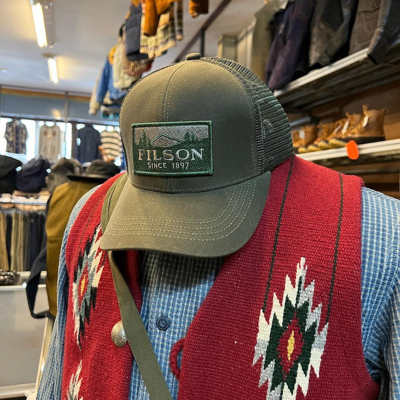 本格アウトドアブランド、フィルソン(Filson)のアウトドアCAPです。