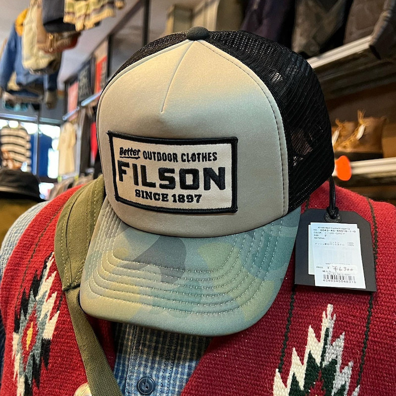 本格アウトドアブランド、フィルソン(Filson)のアウトドアCAPです。