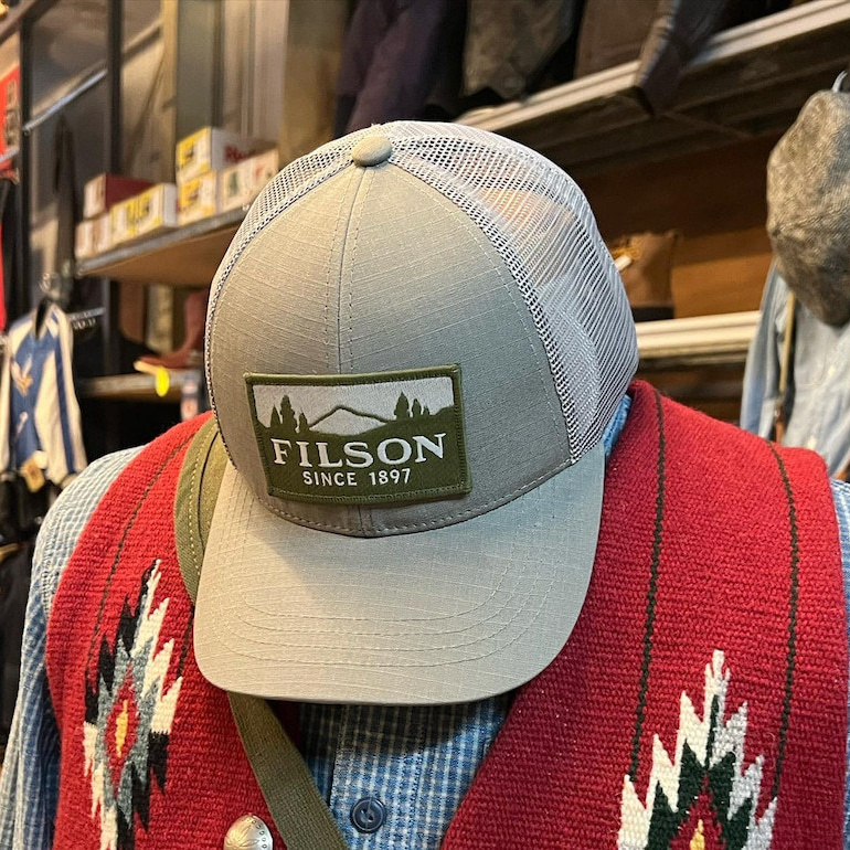 本格アウトドアブランド、フィルソン(Filson)のアウトドアCAPです。