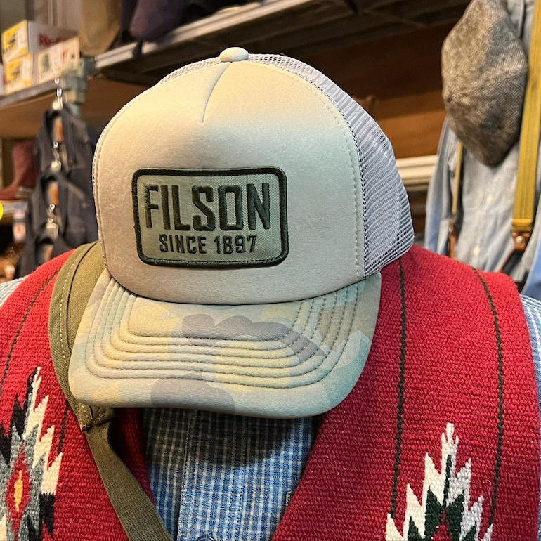 本格アウトドアブランド、フィルソン(Filson)のアウトドアCAPです。