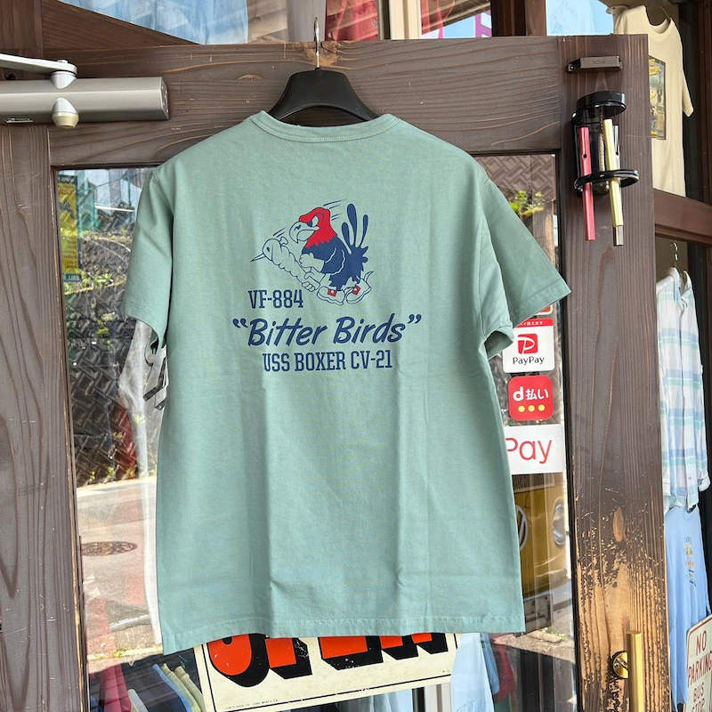 人気ミリタリーブランド、東洋バズリクソンズのUSAAF Tシャツです。