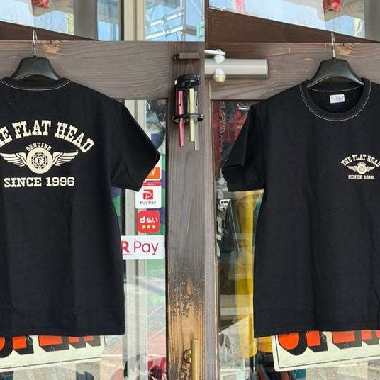 人気アメカジブランド、フラットヘッドの新作Tシャツです。