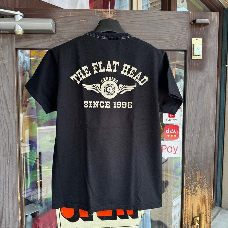 人気アメカジブランド、フラットヘッドの新作Tシャツです。