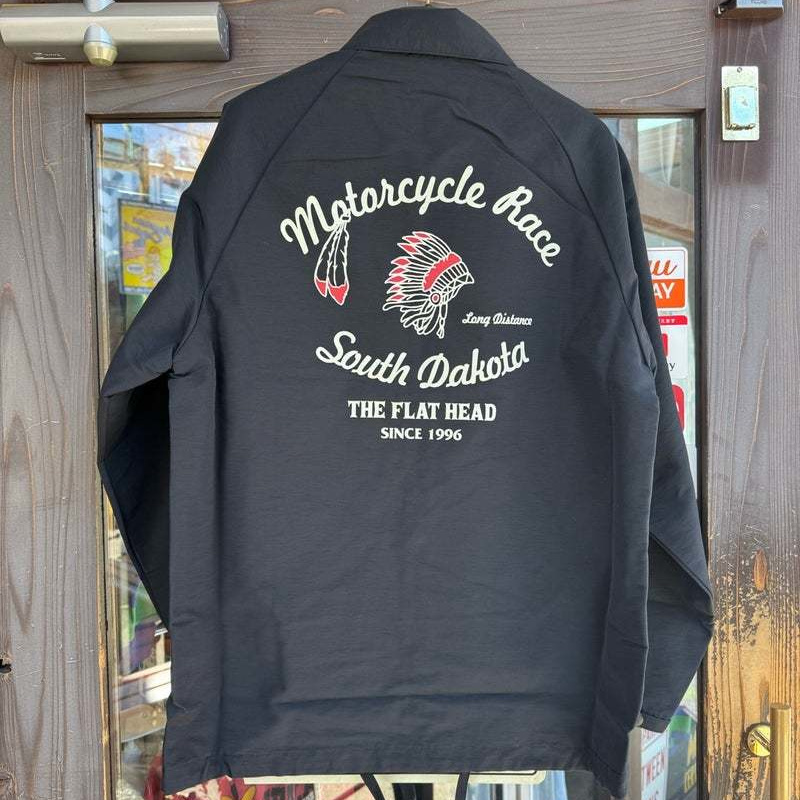 人気アメカジブランド、フラットヘッドのコーチジャケットです。