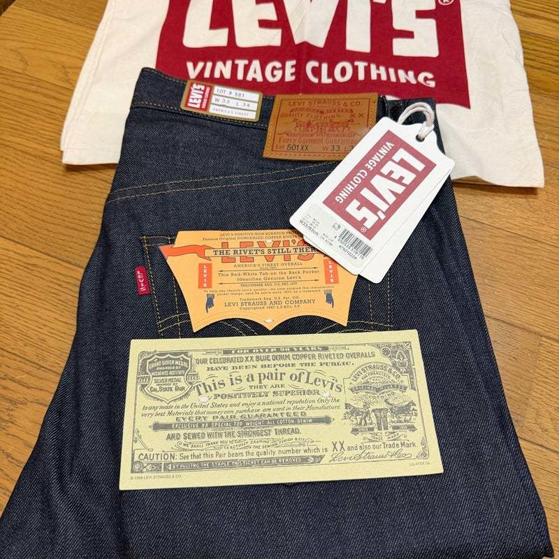 ジーンズの代名詞Levi'sのLVCシリーズファーストジャケットです。