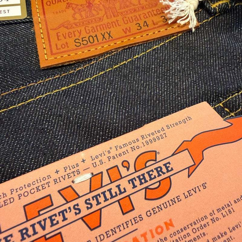 ジーンズの代名詞Levi'sのLVCシリーズファーストジャケットです。
