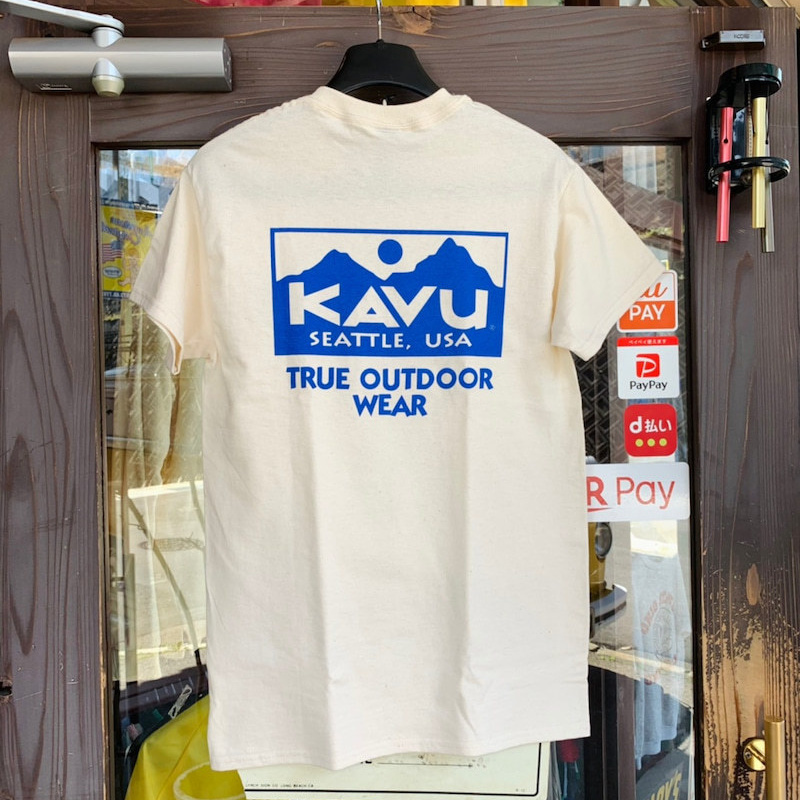 KAVUブランドのTシャツです。